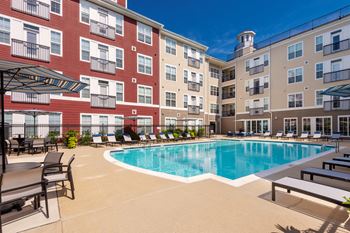 Resort-inspired pool
